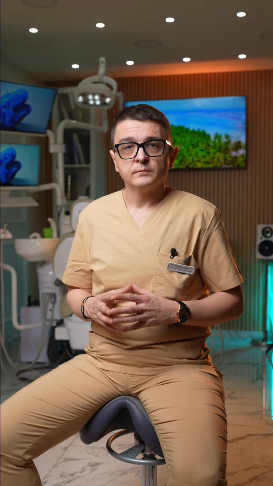 Dr Orjen at the ORJEN Clinic practice in Loznica