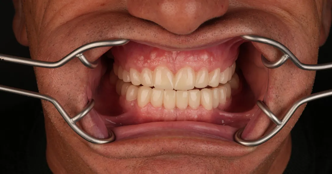 Smile after treatment, case 05